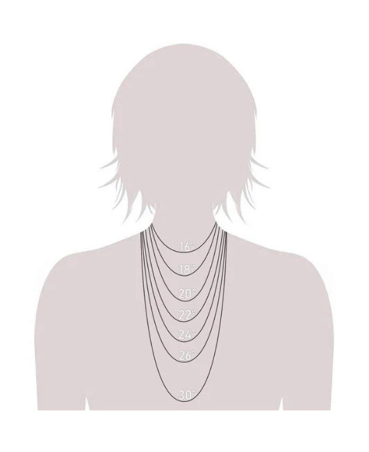 14K Solid Gold Herringbone Chain Necklace, 1.5mm-6.0mm Wide