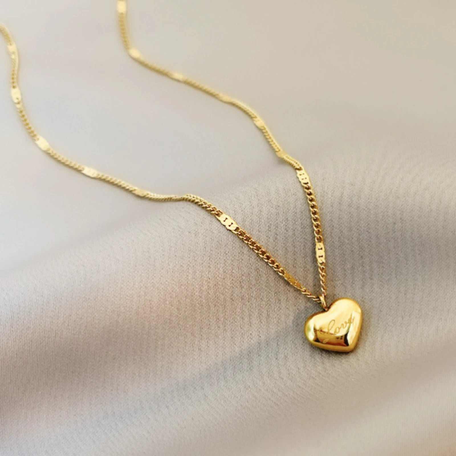 Collares 14k Collar Con Pendiente De Corazon Joyeria Fina Regalos Para Mujeres