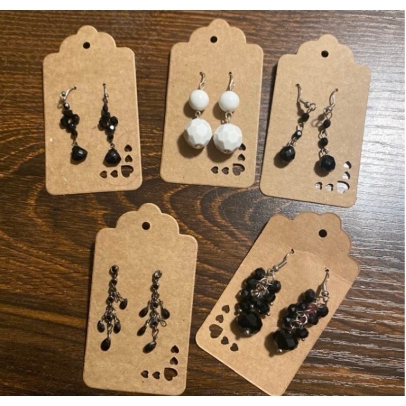50 Pairs! HUGE Lot Vintage & Current Pierced Earrings Retro Fashion