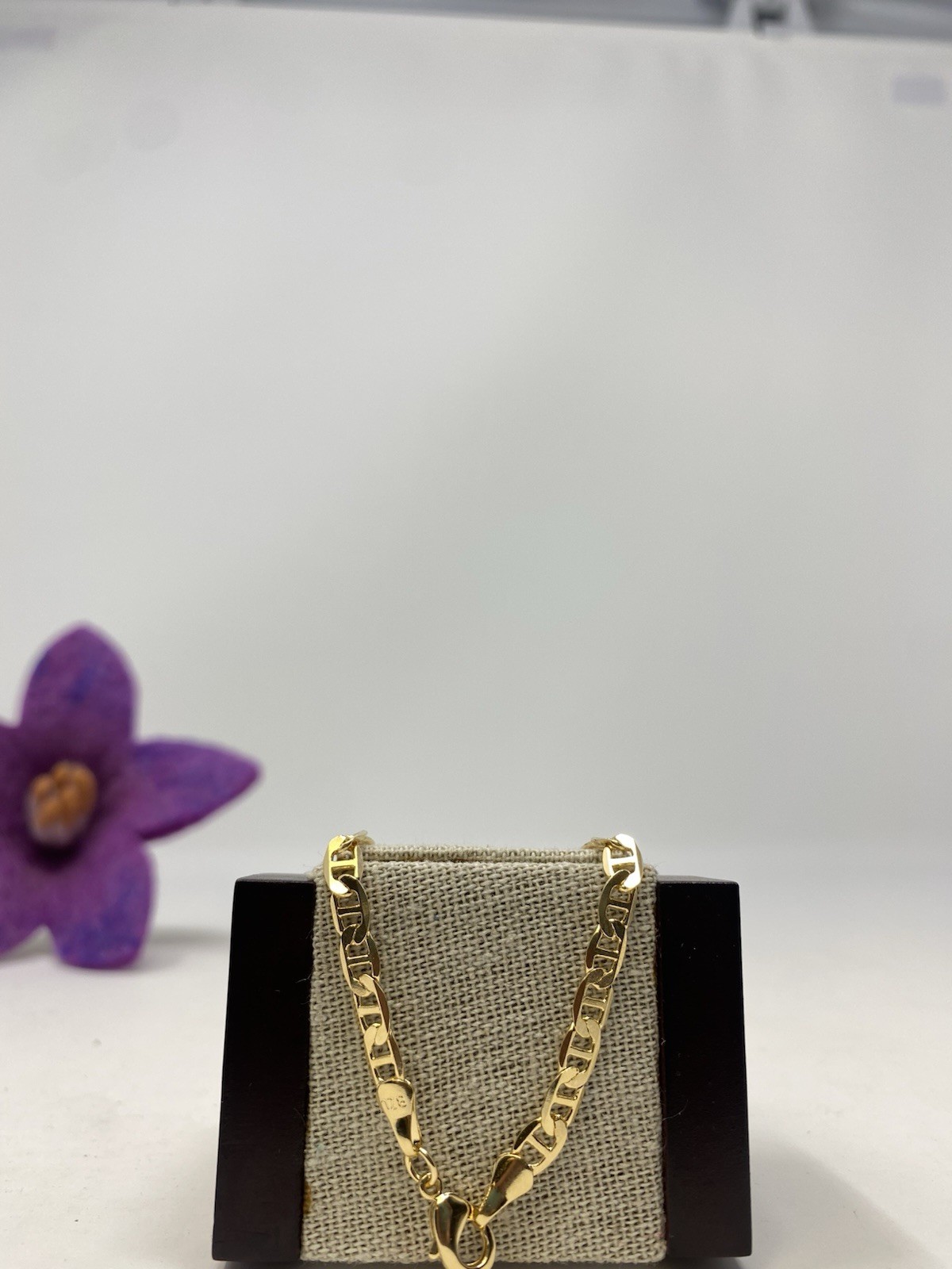 14K Gold filled 15.5″ Long, 0.19″ W ( 5.1MM) Chain Necklace (GC-41)