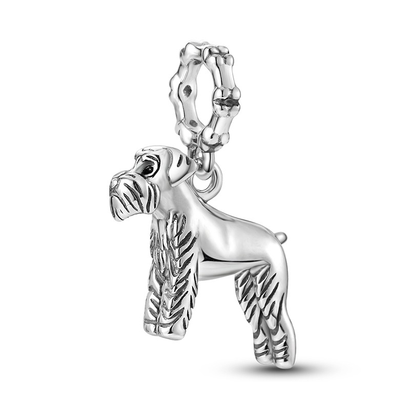 MULA European 925 Silver DIY Charm Pet Dog Dangle For Women Bracelet Necklace