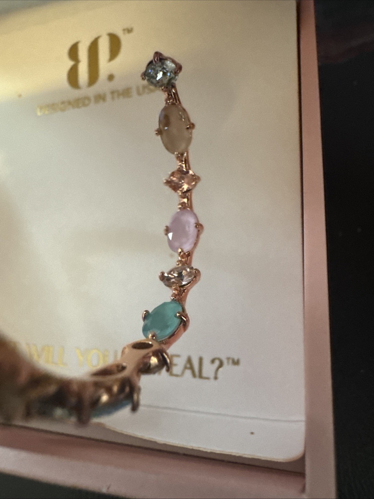 BOMB PARTY JEWEL CANDY EARRINGS MIAMI ZEST HIGH FASHION TRAVEL ROSE ER88522