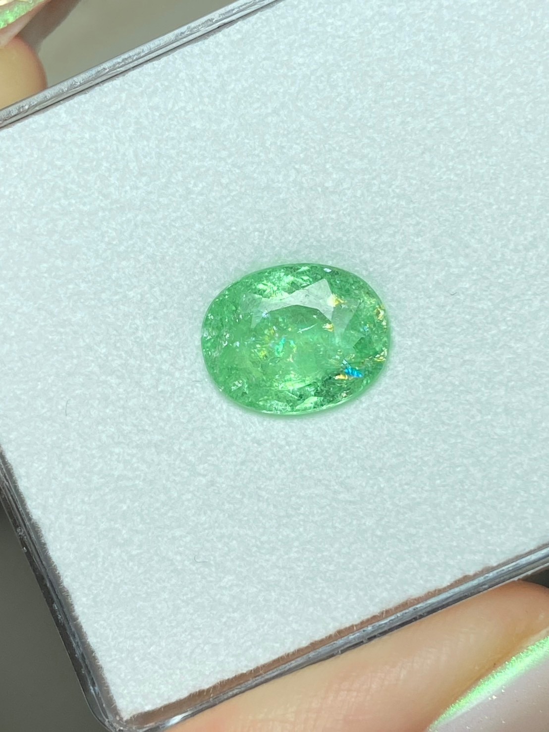 [jerseychou]Natural Paraiba Tourmaline 3.02ct , GIA