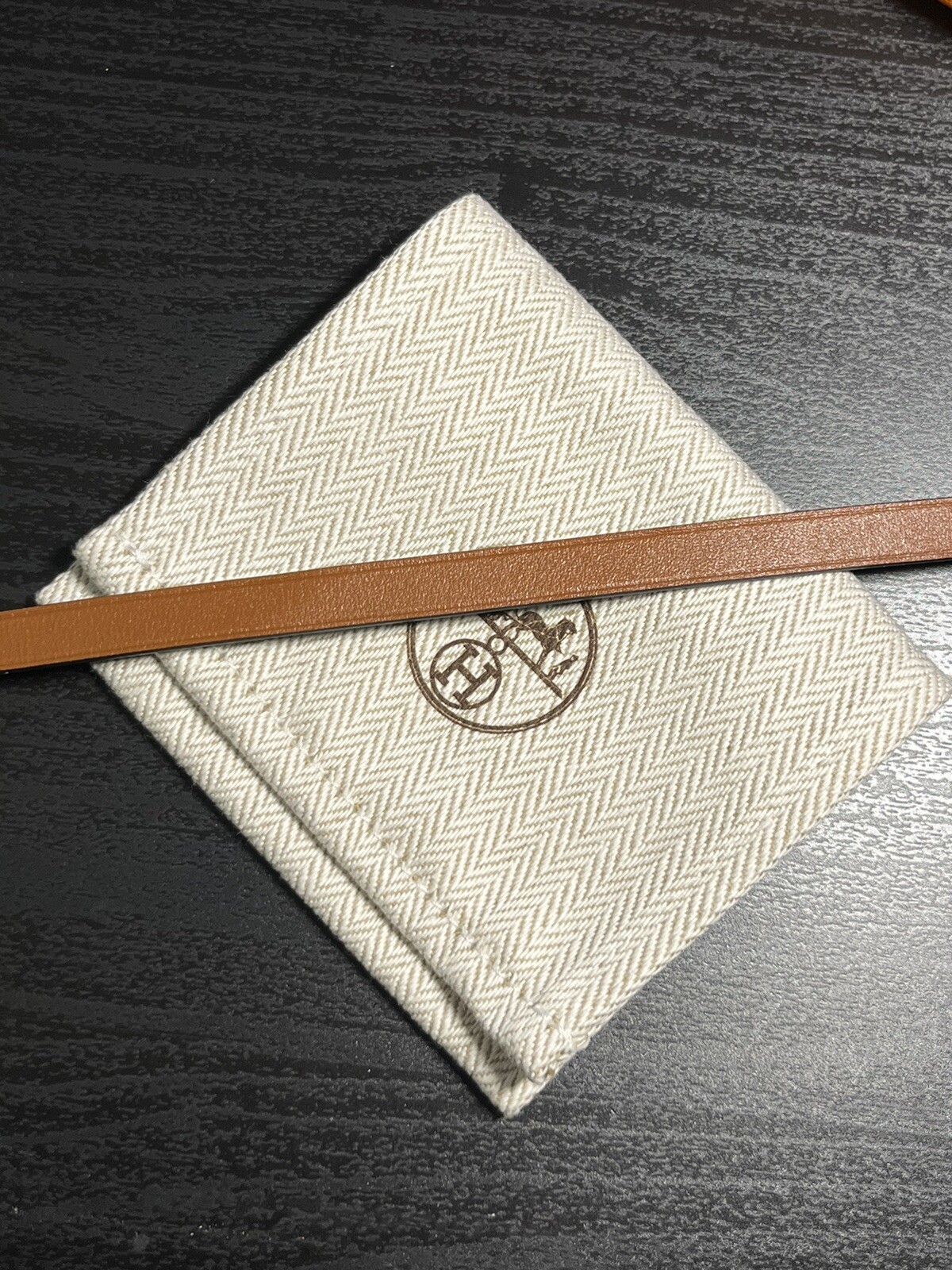 HERMES Behapi Double Tour Black/Brown Leather Bracelet(SEE DESCRIPTION) (OFFER!)