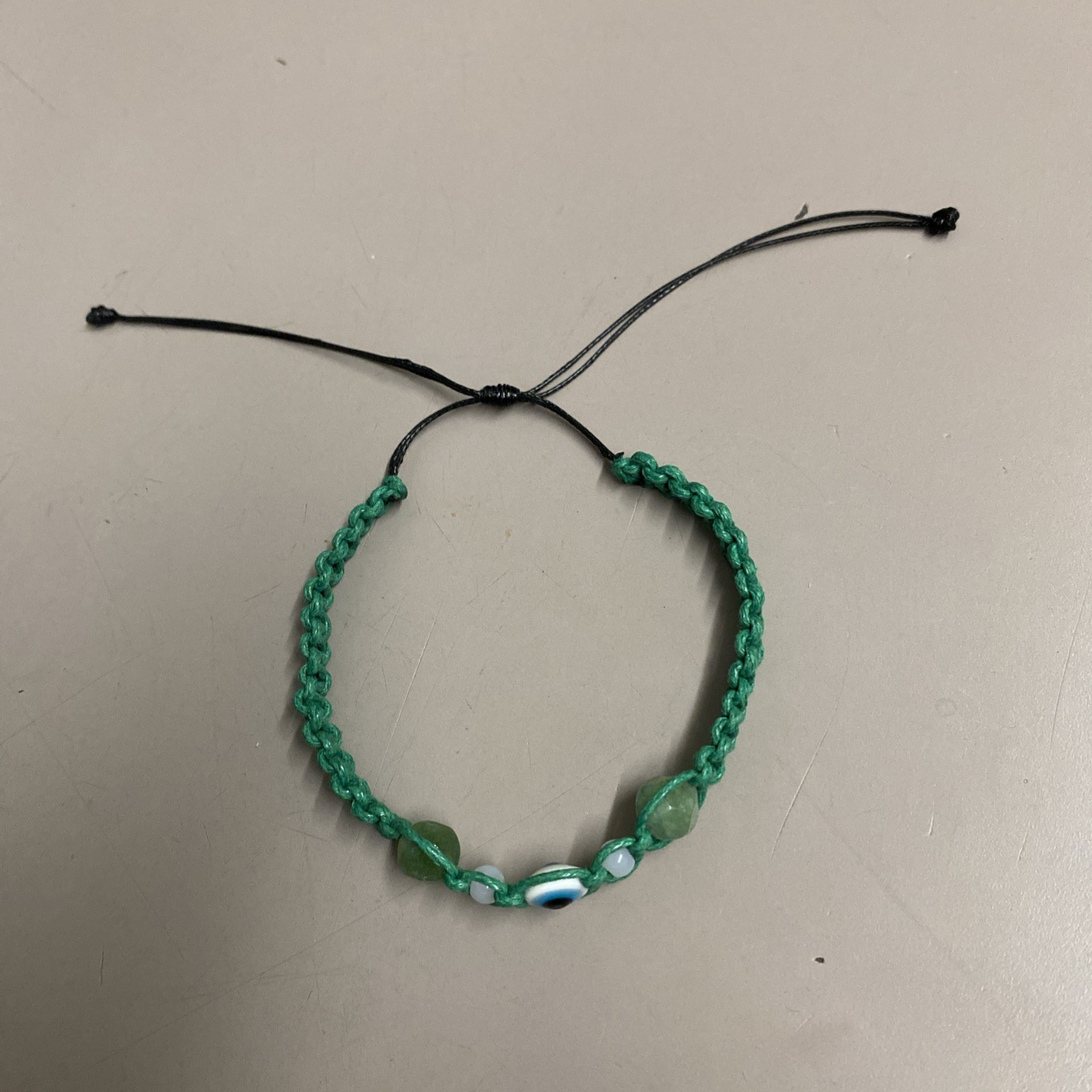 Pulseras Mal de Ojo Protección Piedra Tourmarine Bracelet