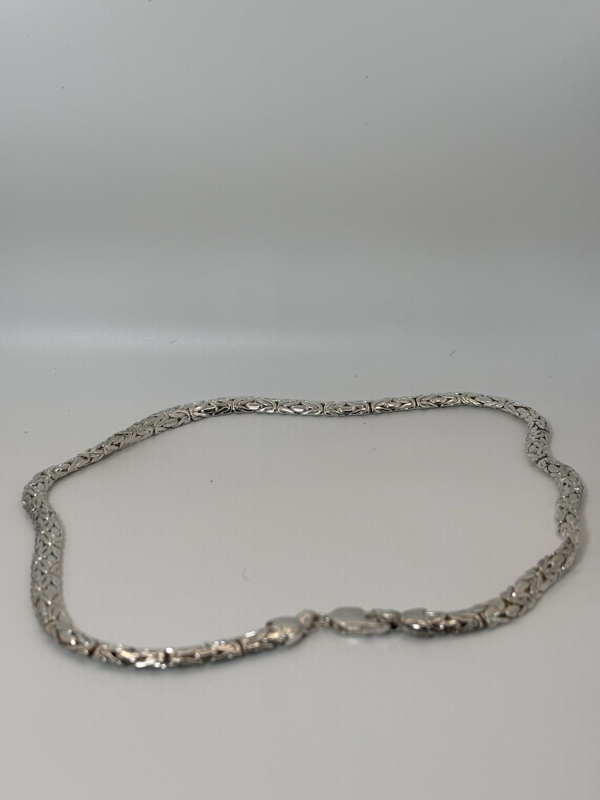 Silver Chain 21 Inch Necklace .925 Sterling Silver 2.263 Ounces Solid Silver