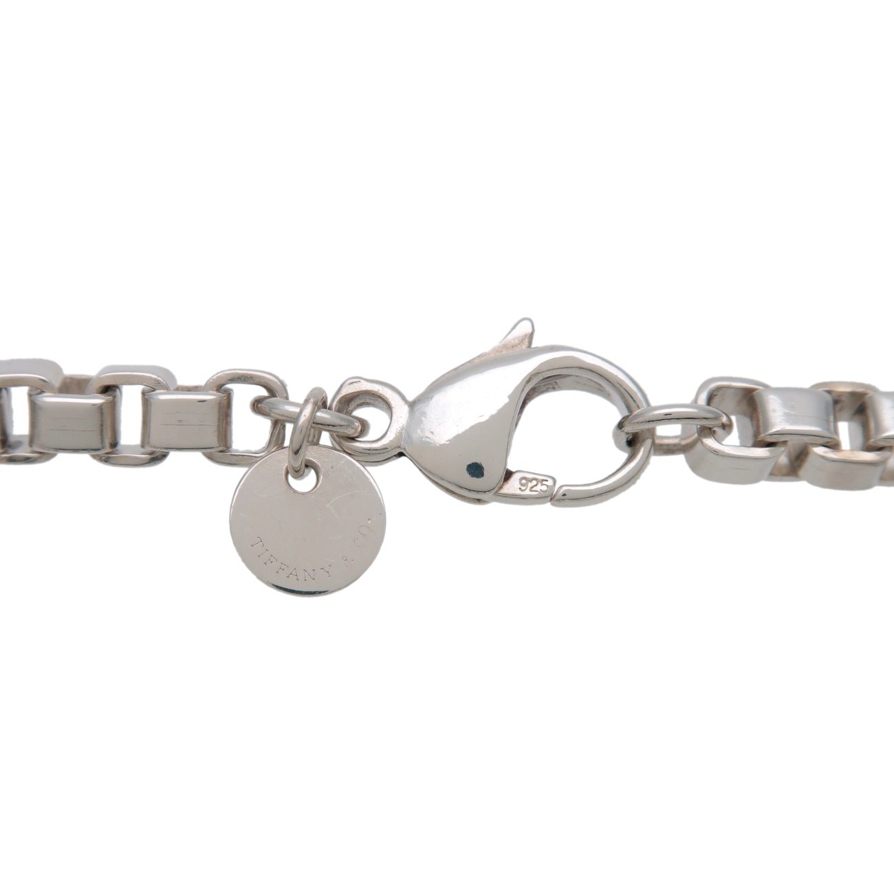 Tiffany & Co Venetian Link Bracelet SV925 Silver Authentic Used F/S