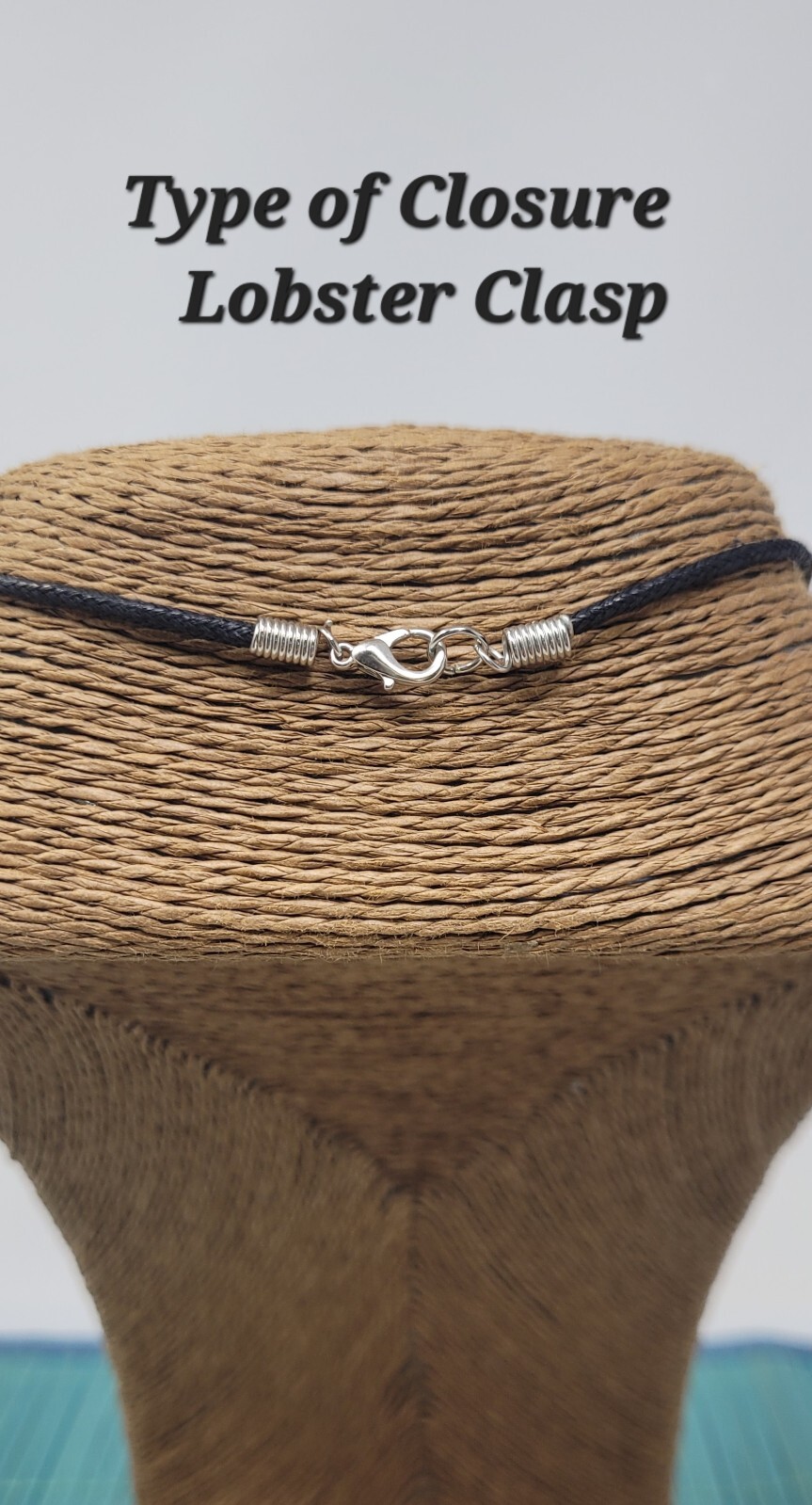Silvertone Mako Shark Necklace Black Cord Unisex Pendant 18″ Ocean Jewelry