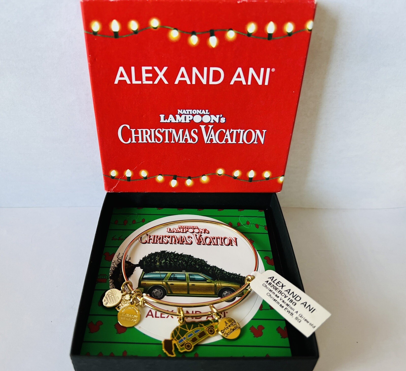 Alex and Ani CHRISTMAS VACATION A GRISWOLD Christmas Station Wagon Bracelet