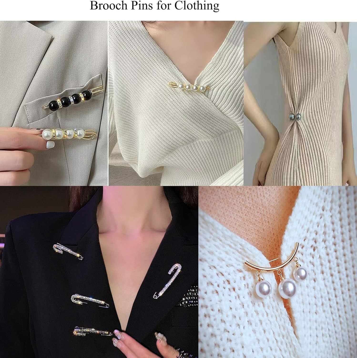 55 Broche Para Ropa Dijes Para Calcetines,Broches Y Alfileres Para Mujer,Dijes