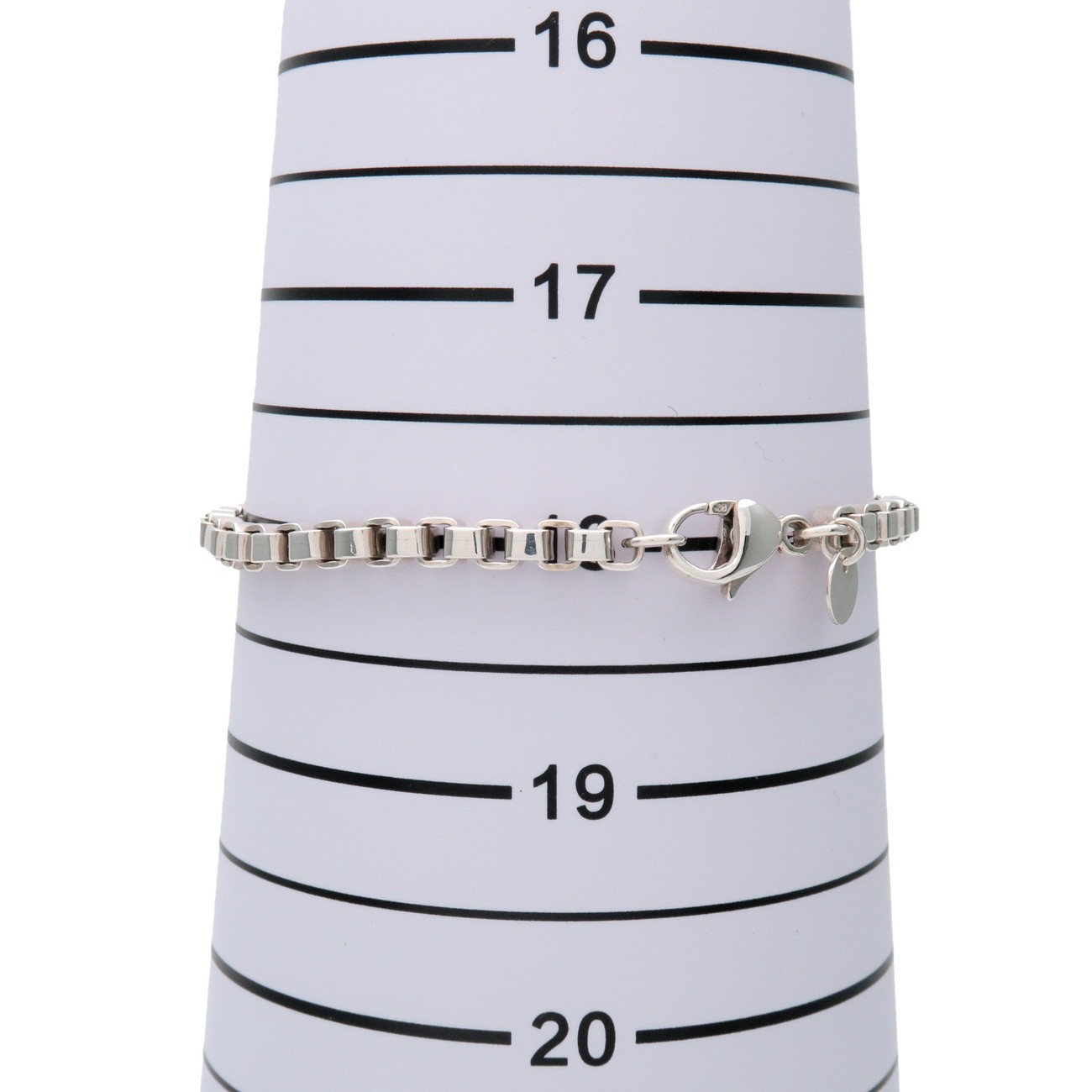 Tiffany & Co Venetian Link Bracelet SV925 Silver Authentic Used F/S