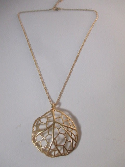 Banana Republic Women’s Gold Branch Bubble Pendant Necklace NWT 45