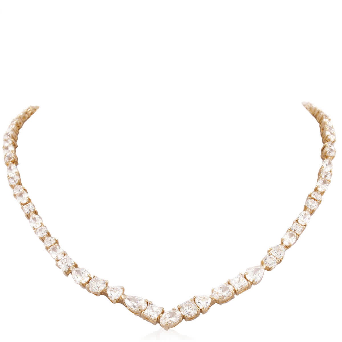 Swarovski Mesmera Gold-Tone Crystal Necklace