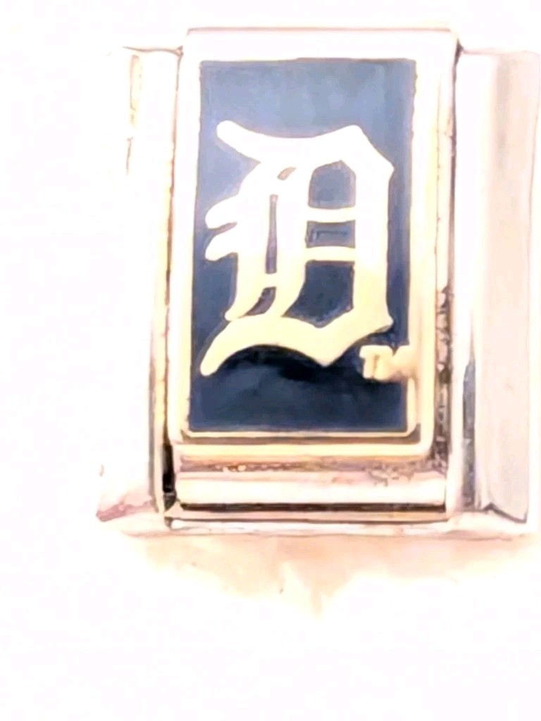 License Peter David MLB Detroit Tigers Italian Charm Classic 9mm P139