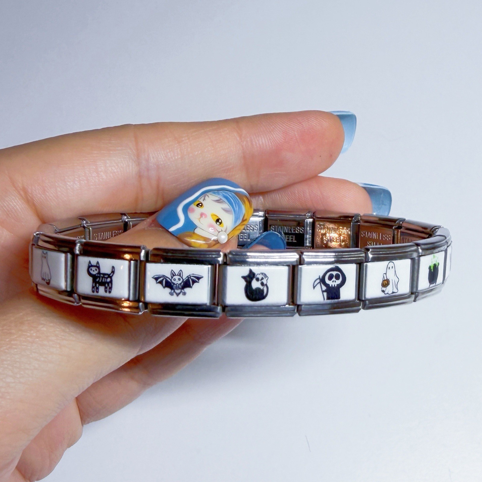 Halloween Italian Bracelet compatible with all designs Italian charm bracelet