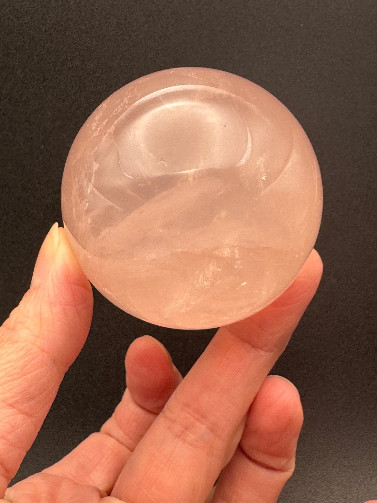 Handcrafted Natural Citrine Crystal Sphere for Prosperity