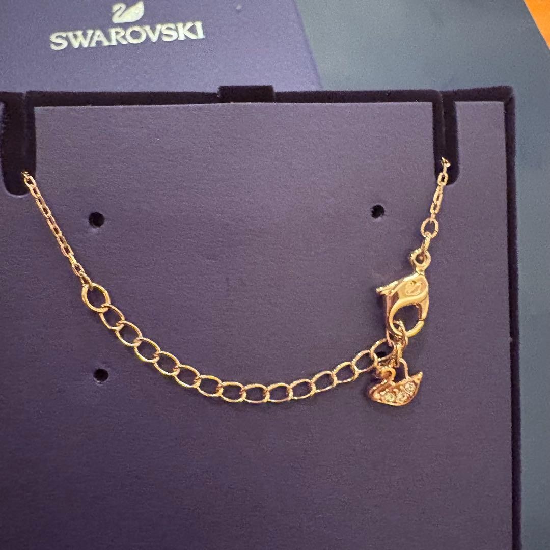 Swarovski Gold Necklace Used Unopened Box Not specified