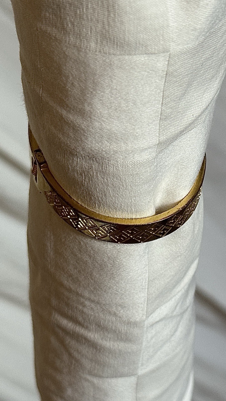 Authentic FENDI Bangle & Ring – “Forever FENDI” Line. Size M. Used condition