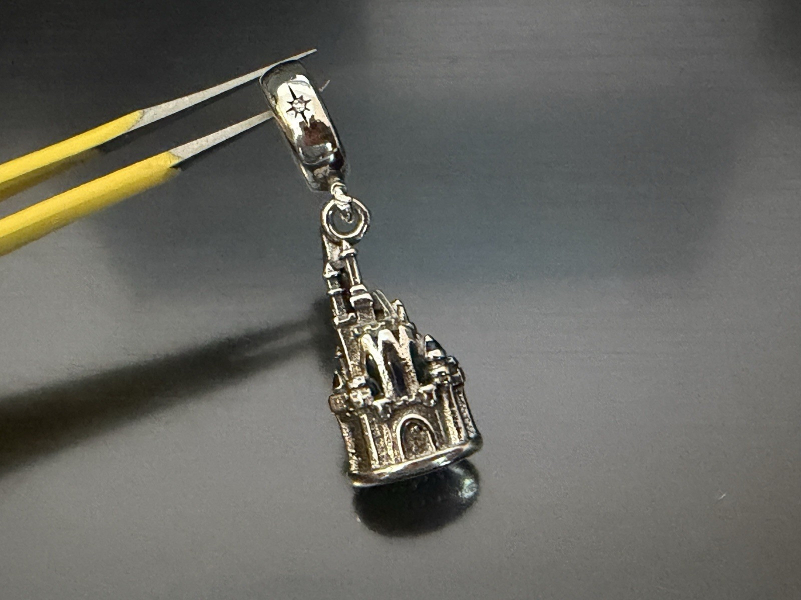 Genuine Pandora Silver S925 Disney Resorts Tokyo Cinderella Castle Dangle Charm