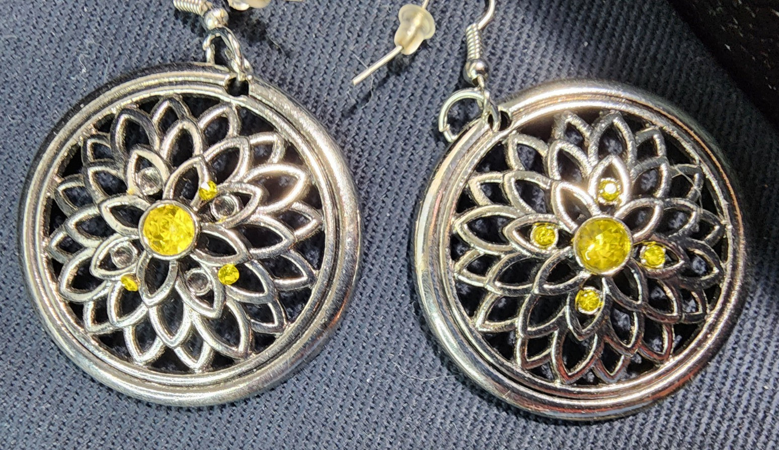 Boho Tribal Pierced Earring Jewelry Lot 8 Pair Vintage to Now Mixed Materials