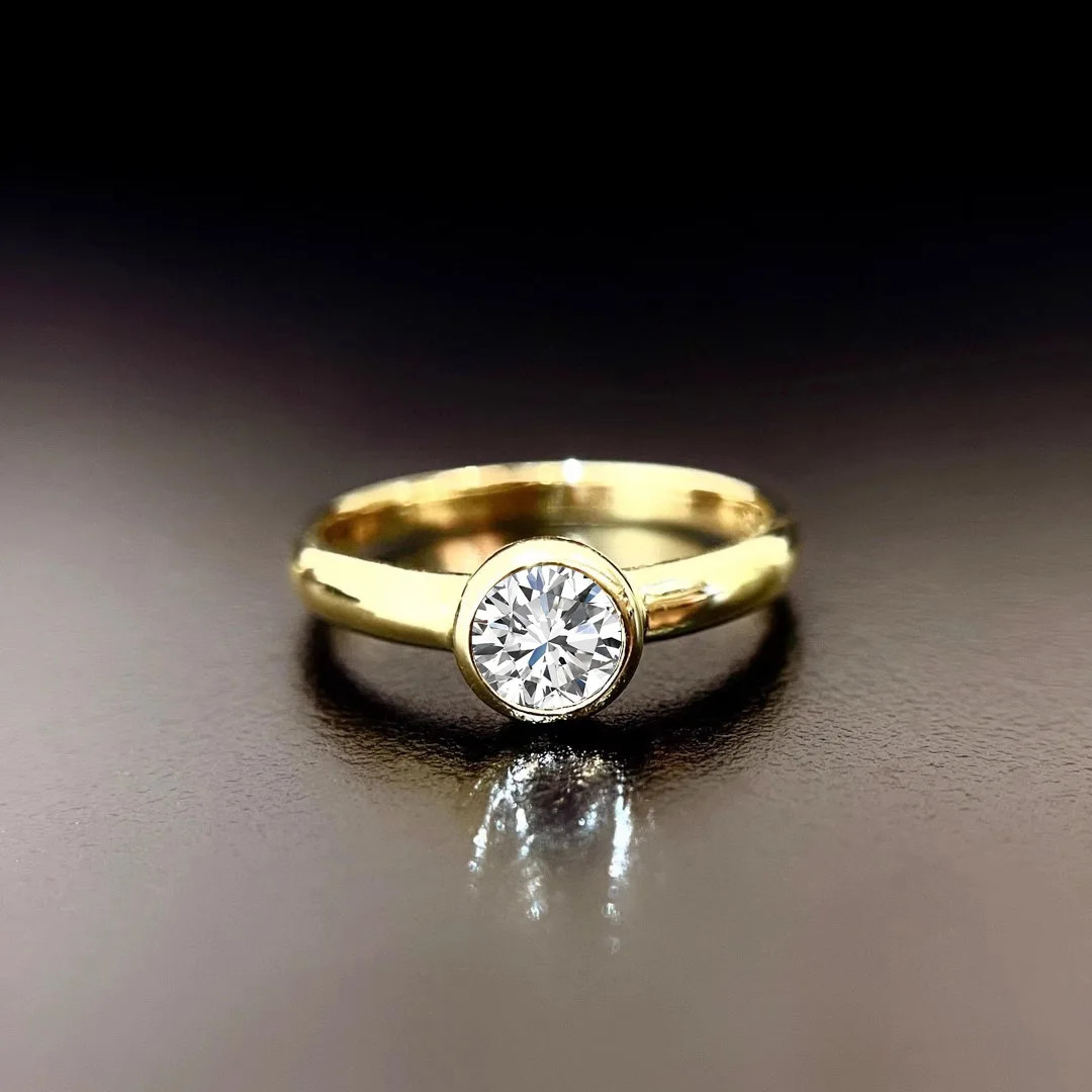 925 Sterling Silver Peridot Diamond Ring Women Prong Geometric Wedding Jewelry