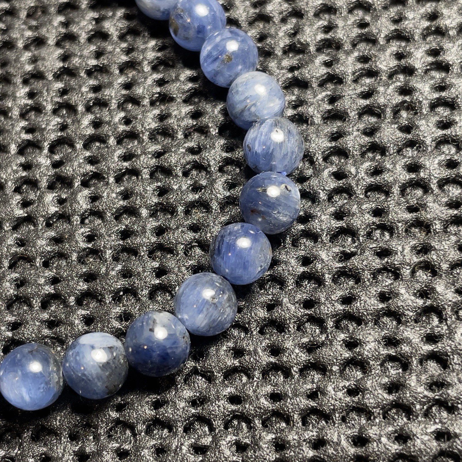 Natural Quality Devil Kyanite 6mm Minimalist Stretch Bracelet Men Women Gift