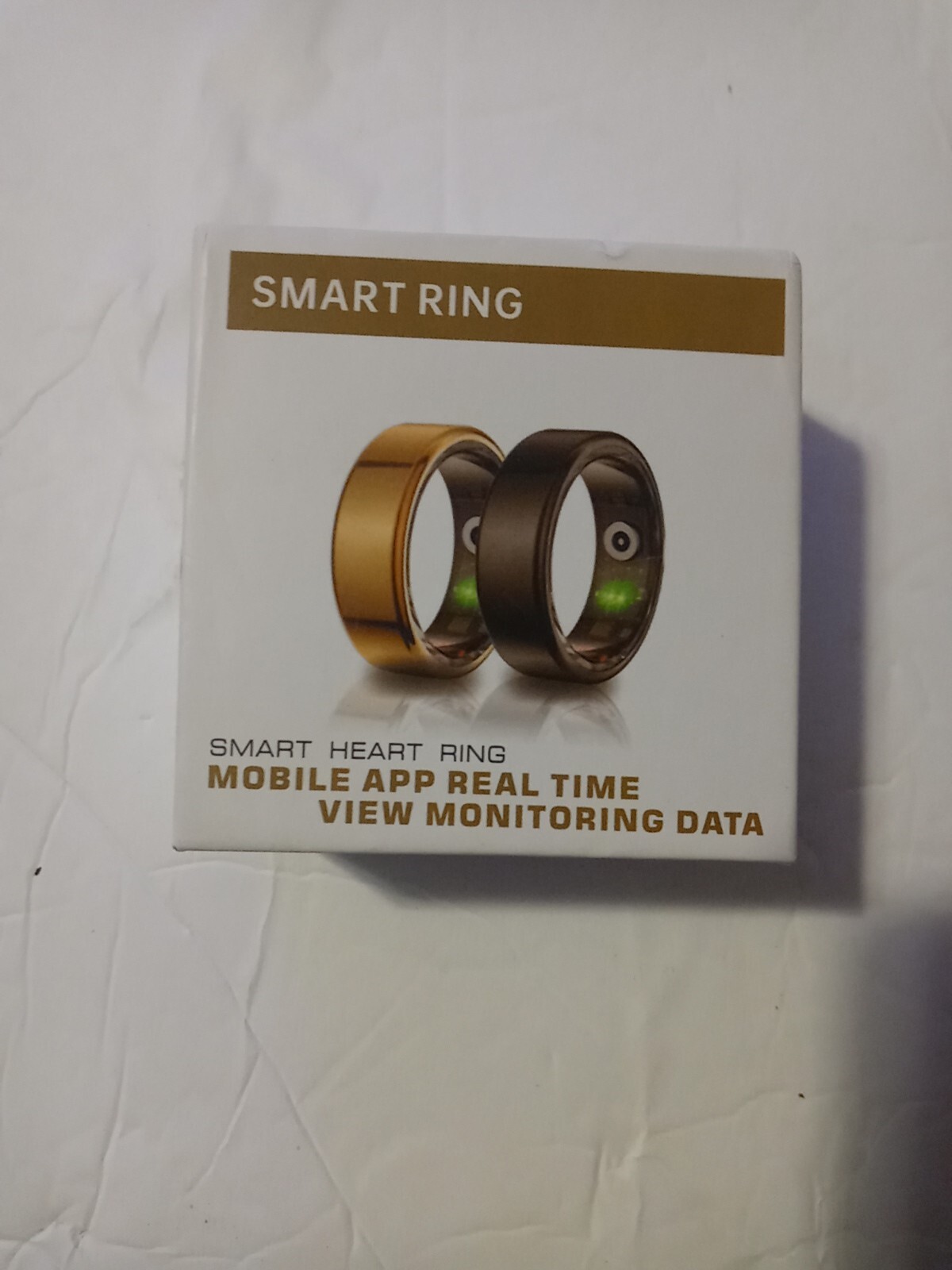 Smart Ring Health Tracker Sleep Tracking Heart Rate Blood Oxygen Fitness