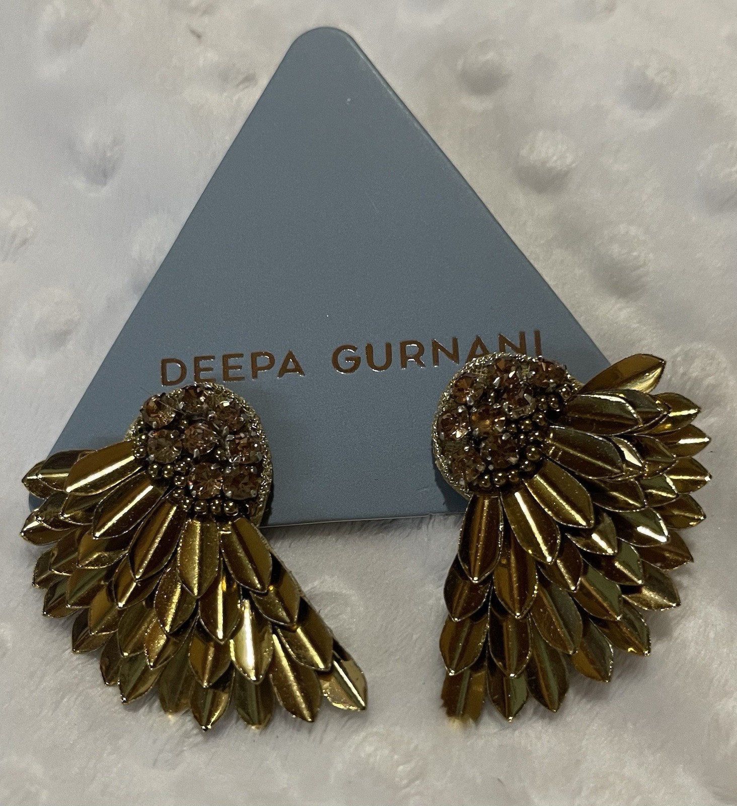 NWT Deepa Gurnani Women’s Perry Earrings Gold NWT Retail: $99