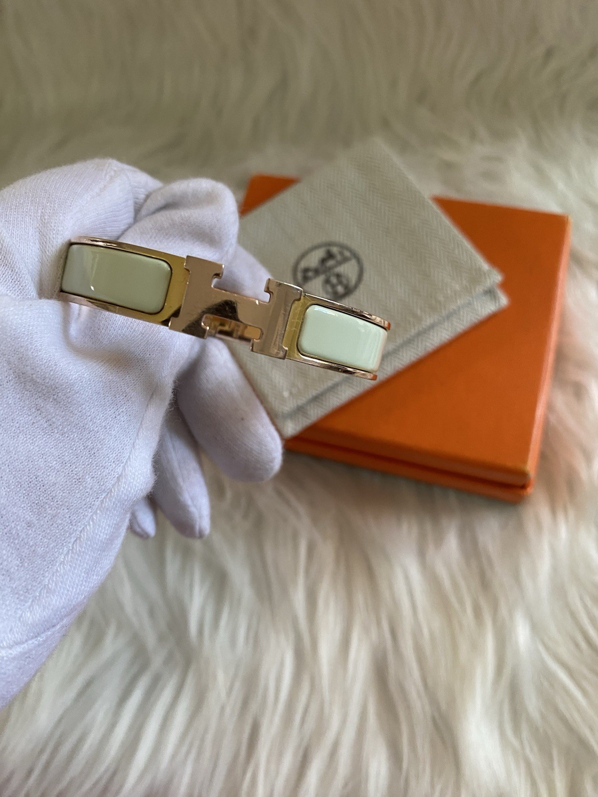 Hermes Clic Clac H Bracelet Authentic