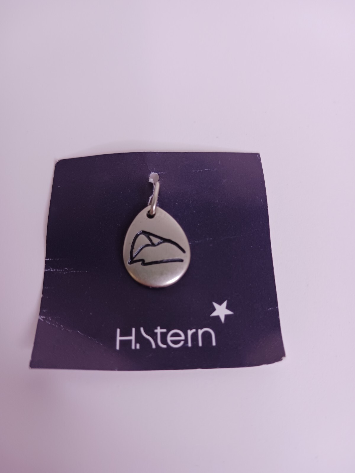 H Stern Brazil double sided Charm Sugarloaf Pendant Mountain and Stars