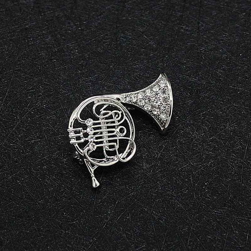 Suit Pin Buckle Musical Instrument Accessories Class Brooch Collar Personality