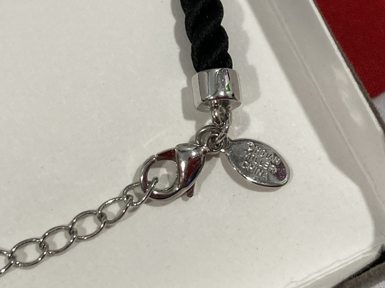 NOLAN MILLER The Glamour Collection LARA CAMELLIA Pendant & Necklace NEW IN BOX