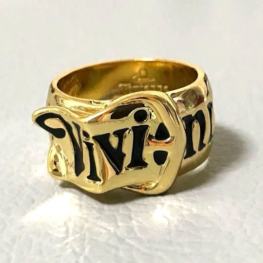 Belt Ring Gold Size 6.5-7 Mens Accessory Jewelry With Pouch