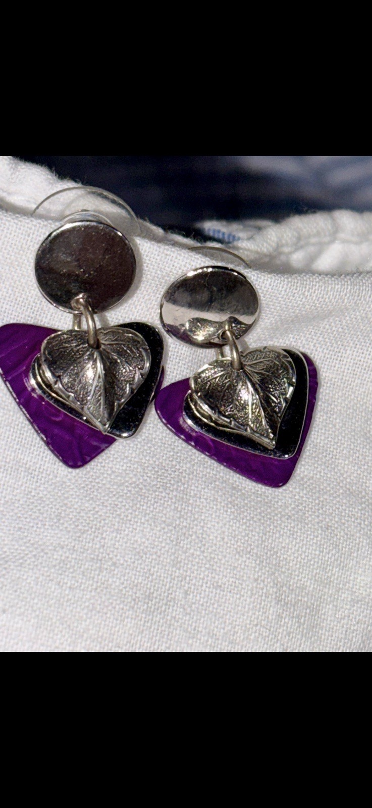 Woman’s Earrings Design By Jody Coyote Measuring 1 1/4 Inch