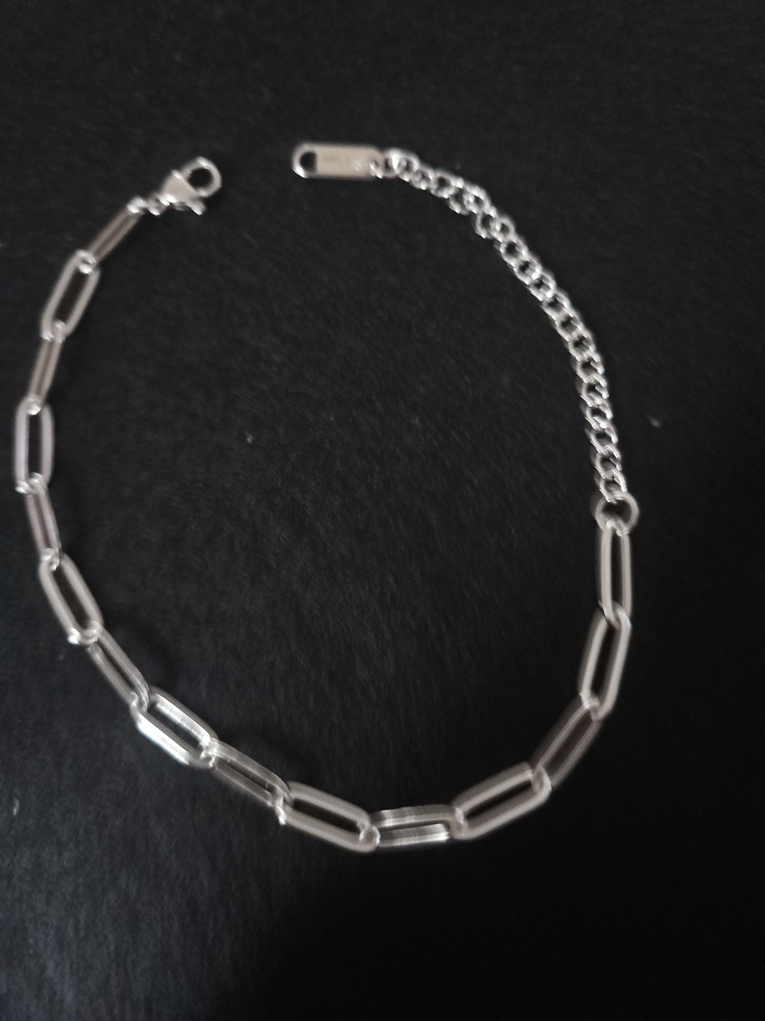Beautiful Silver Necklace and Bracelet Stainless Steel Base and non Allergic