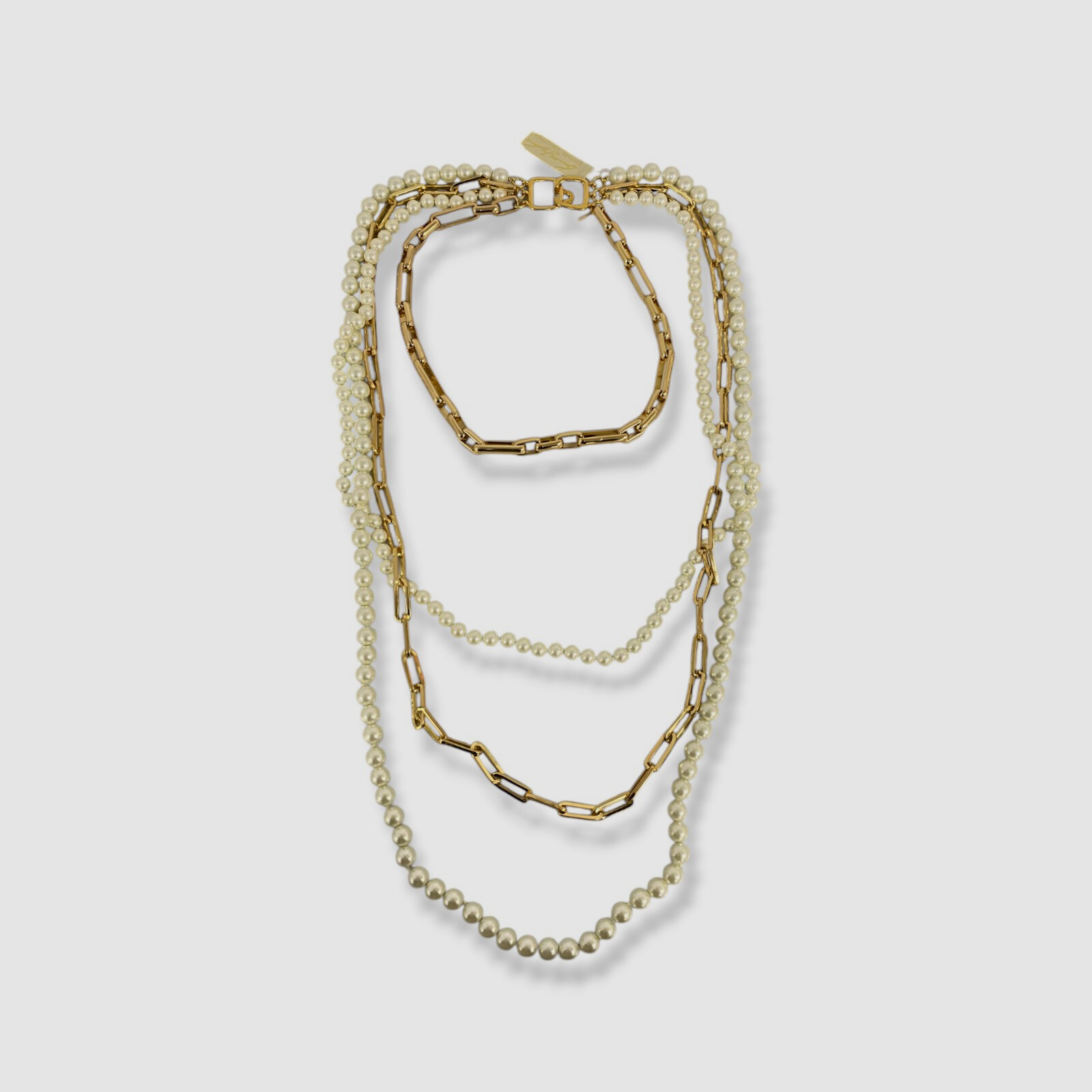 Kenneth Jay Lane Women’s Gold Pearl Nest Necklace