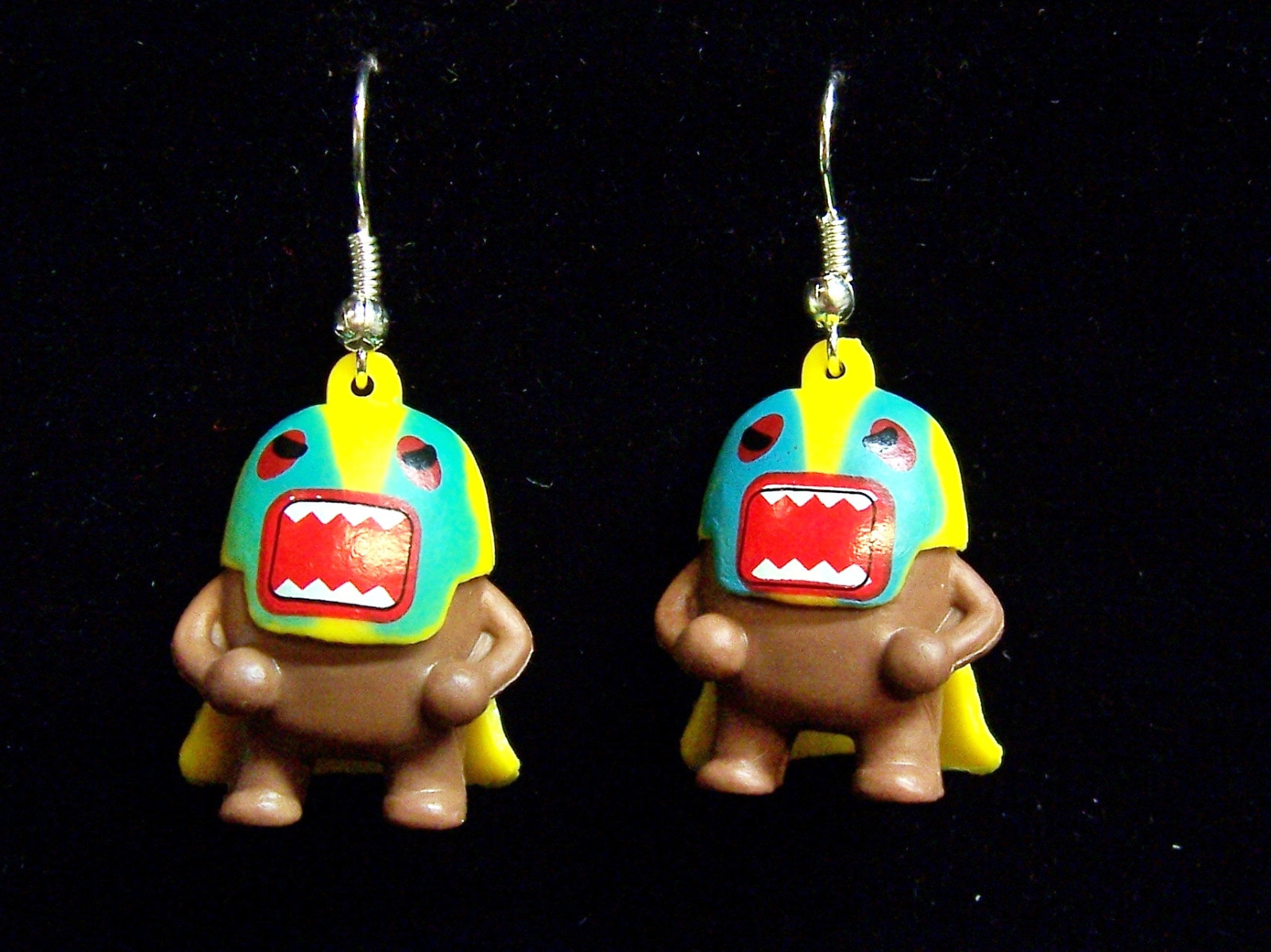 PICK ONE~ Domo Kun Mini Character in Costume Figures Figurines Dangle Earrings