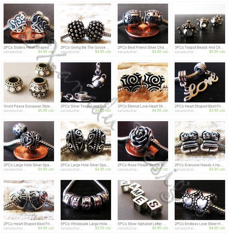 1PC 8.3in 21cm European Style Bracelet Chain For Large Hole European Charm Beads