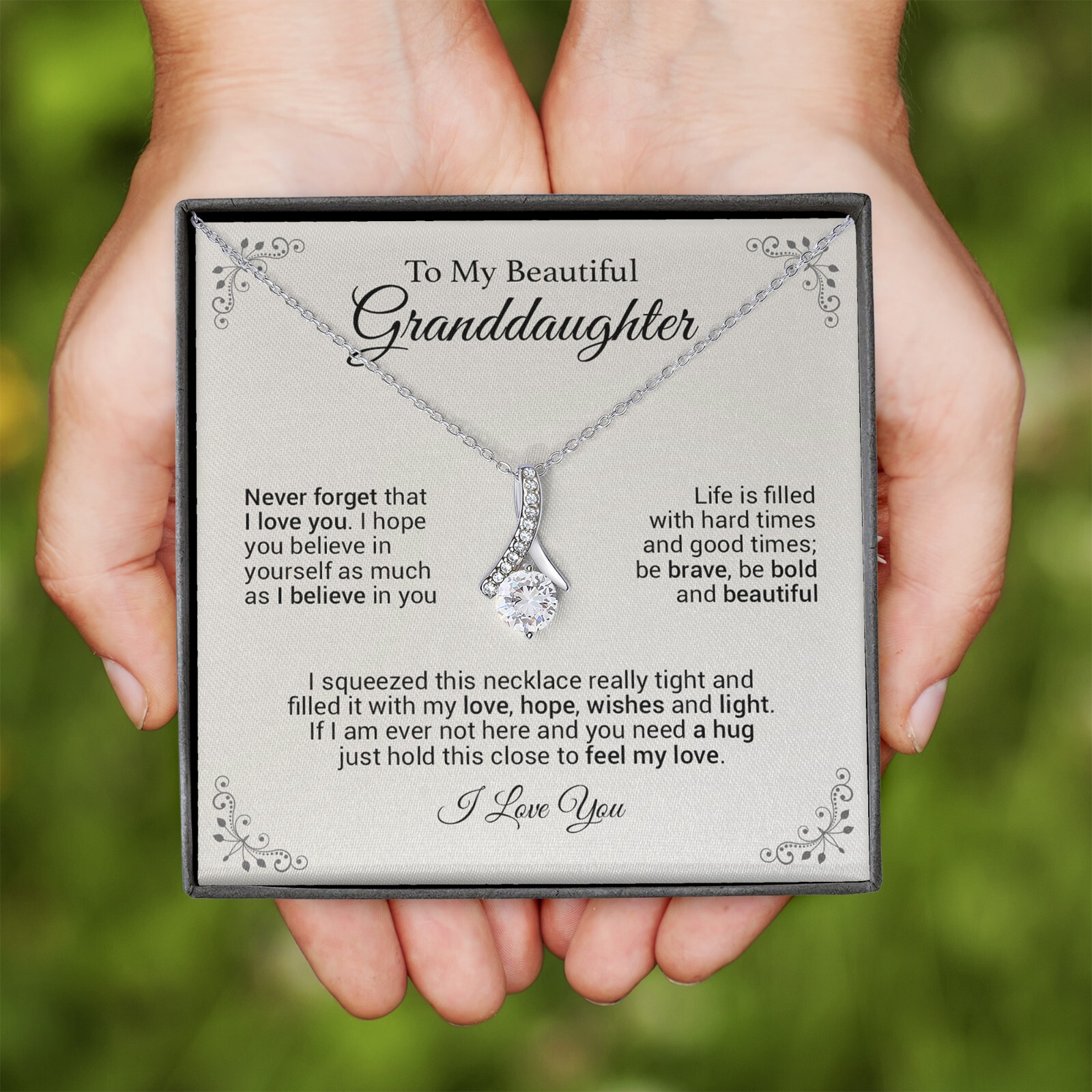 To My Granddaughter, Gift For Granddaughter, Granddaughter Gift from Grandma