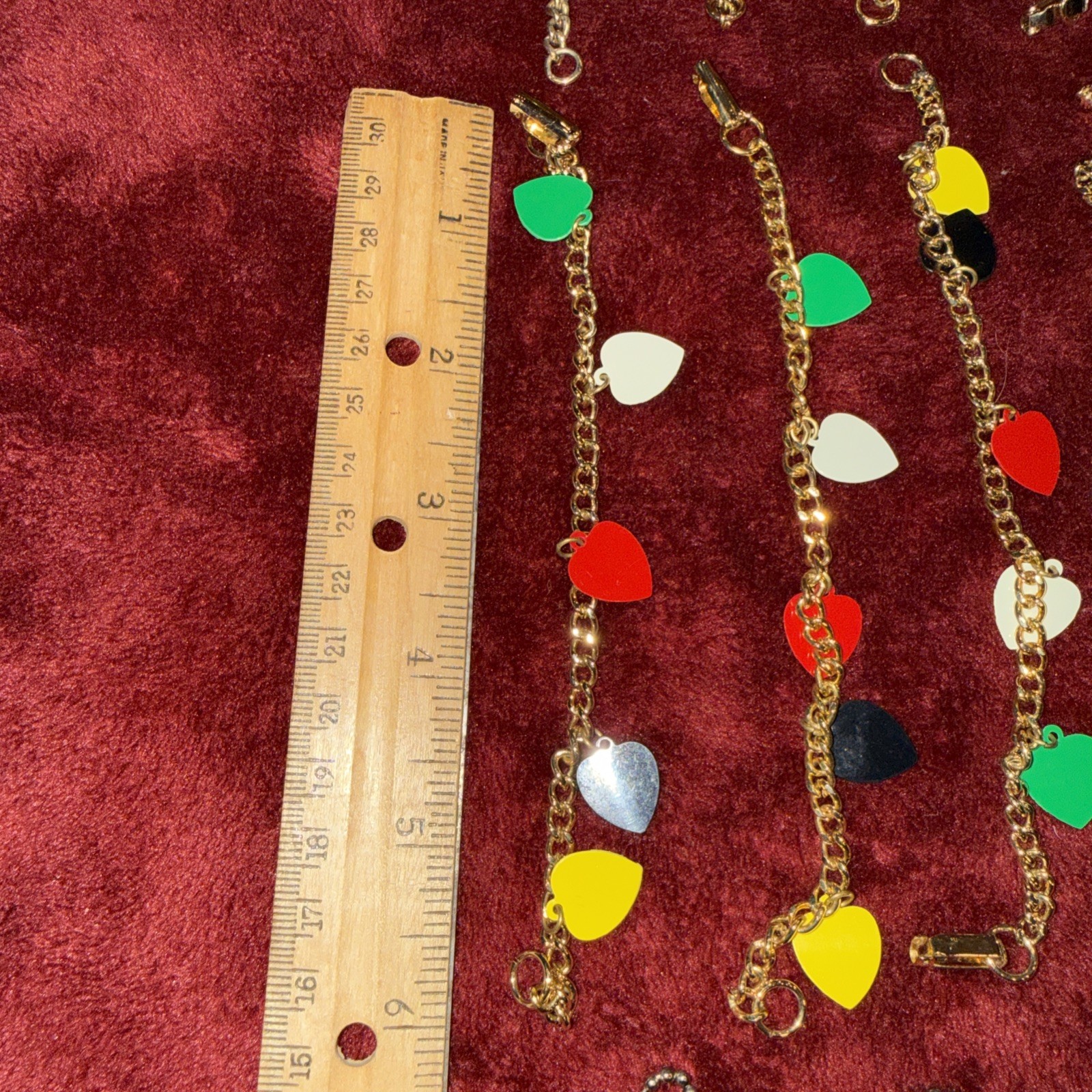 Beaded Necklaces/ Bracelet Lot Plastic/ Resin Some Vintage
