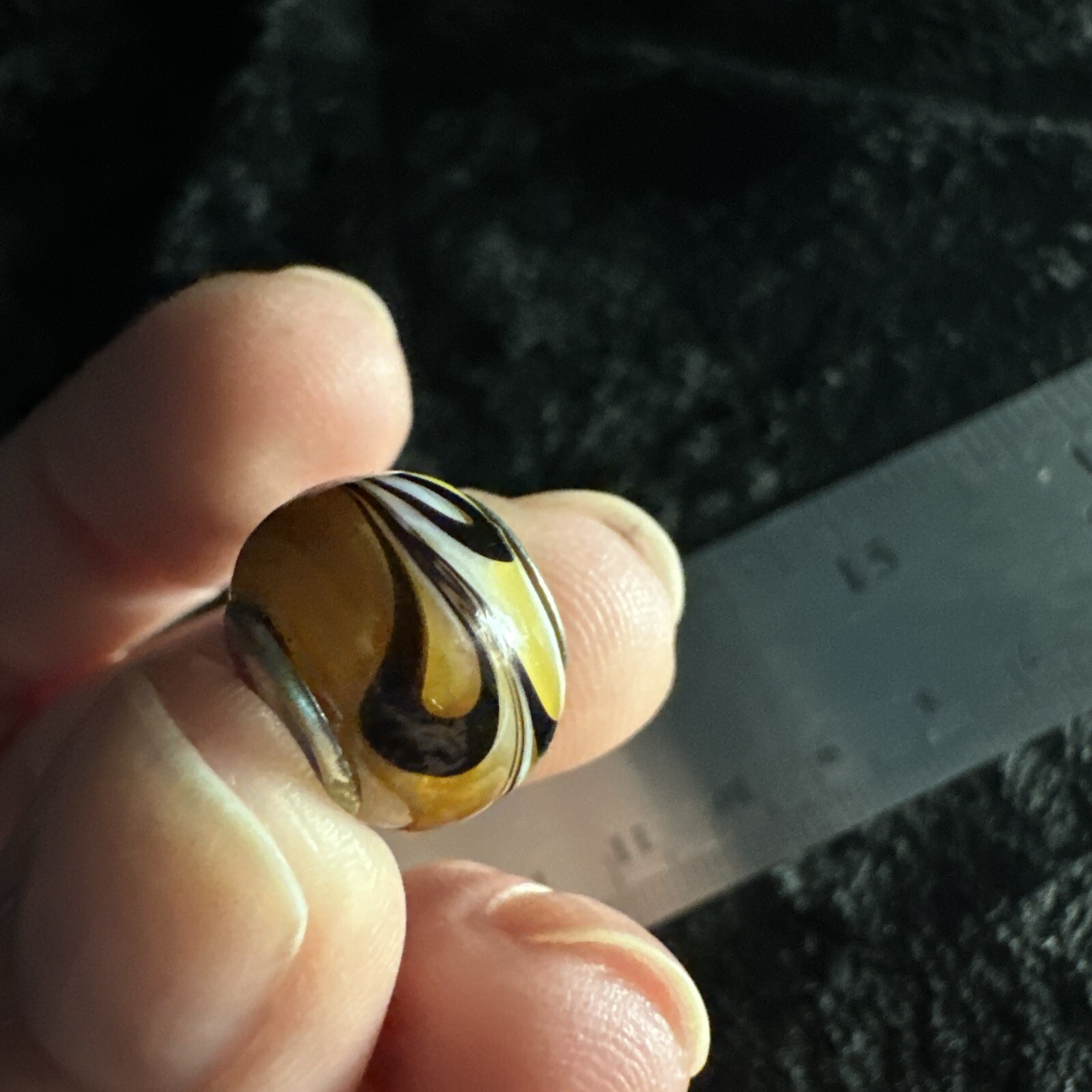 Glass And Plastic Metal Core Charms And Spacers
