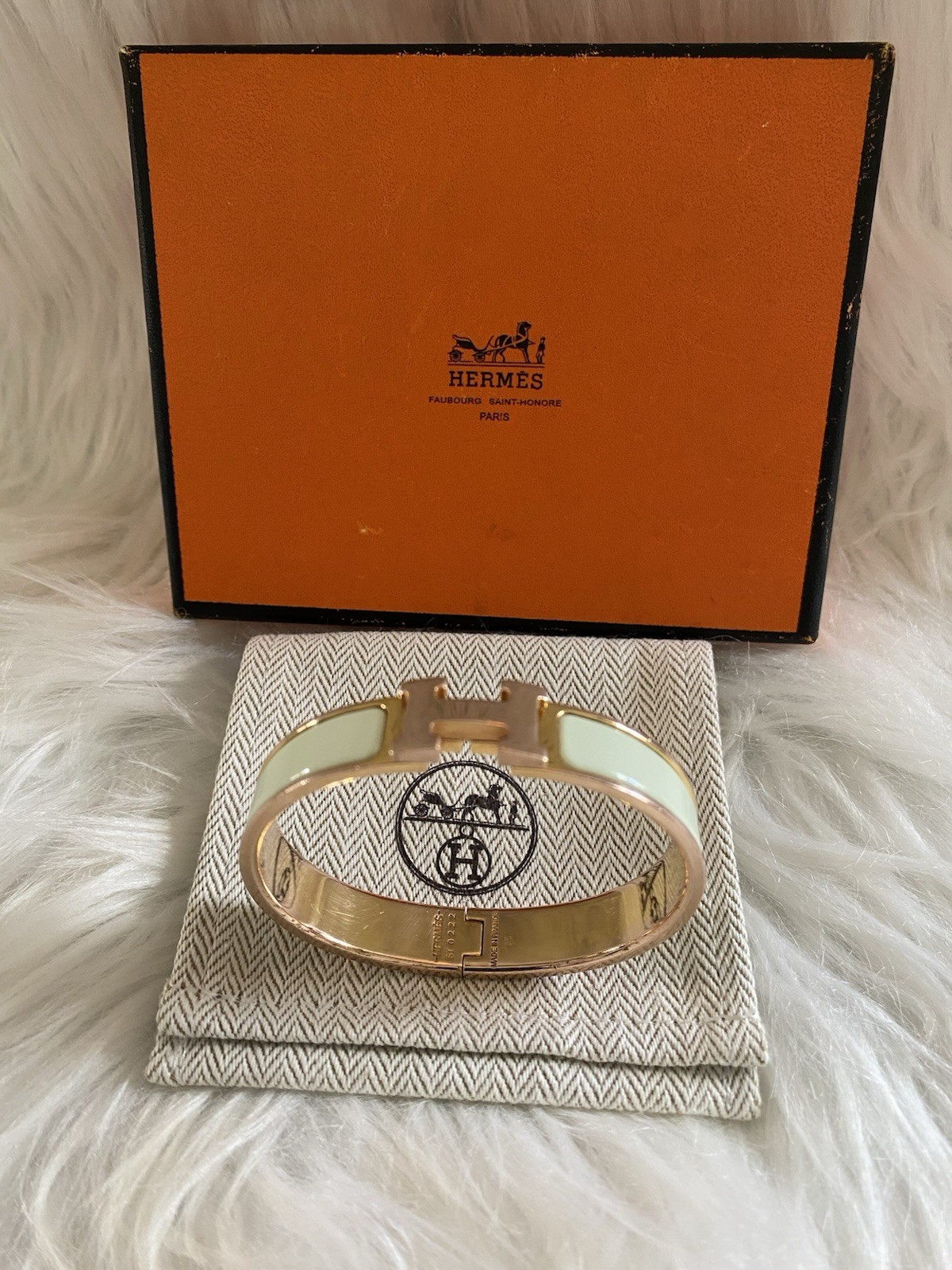 Hermes Clic Clac H Bracelet Authentic