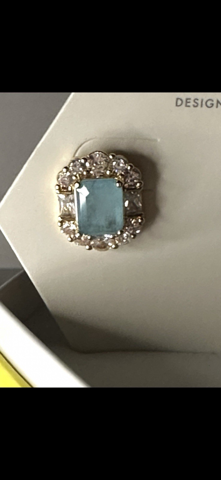 Fresh Bomb Party OG Gold Earrings Sunlit Whispers Genuine Quartz&Sky Blue Topaz