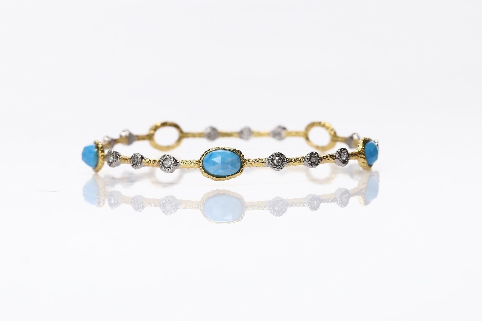 ALEXIS BITTAR Women’s Gold Tone Bangle Bracelet