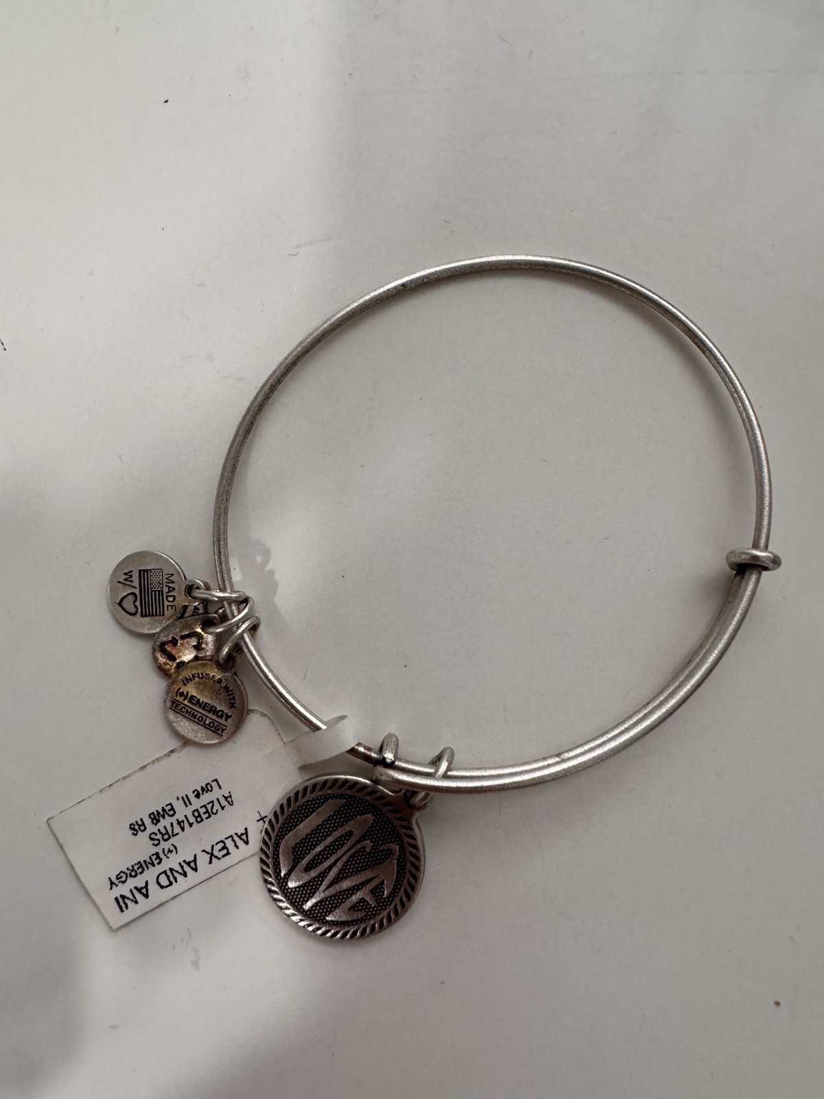 Alex And Ani Love Bangle Bracelet