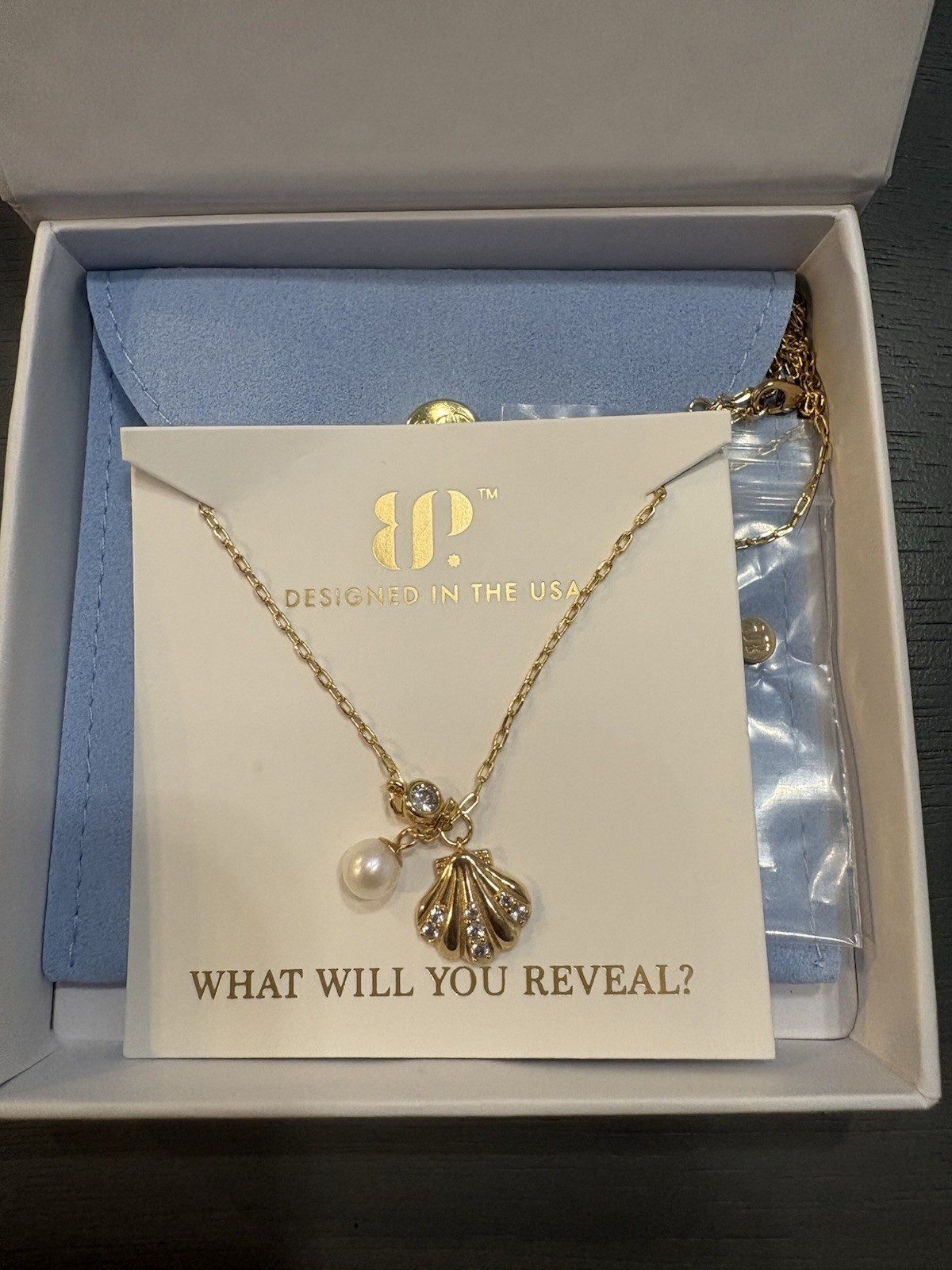 Ring Bomb Party Gold Plated 925 Silver Pearl CZ Unicorn Necklace NK93875