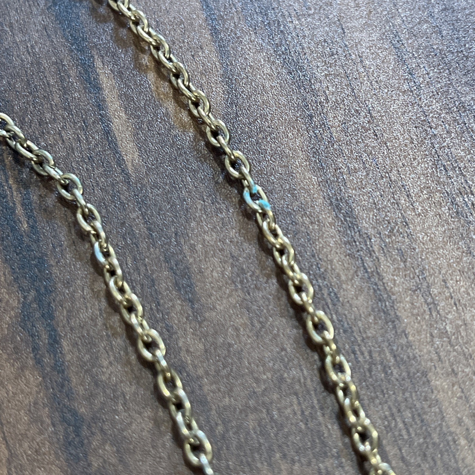 Long Multi Circle Tassel Necklace Pendant Link Chain Lobster Claw Clasp