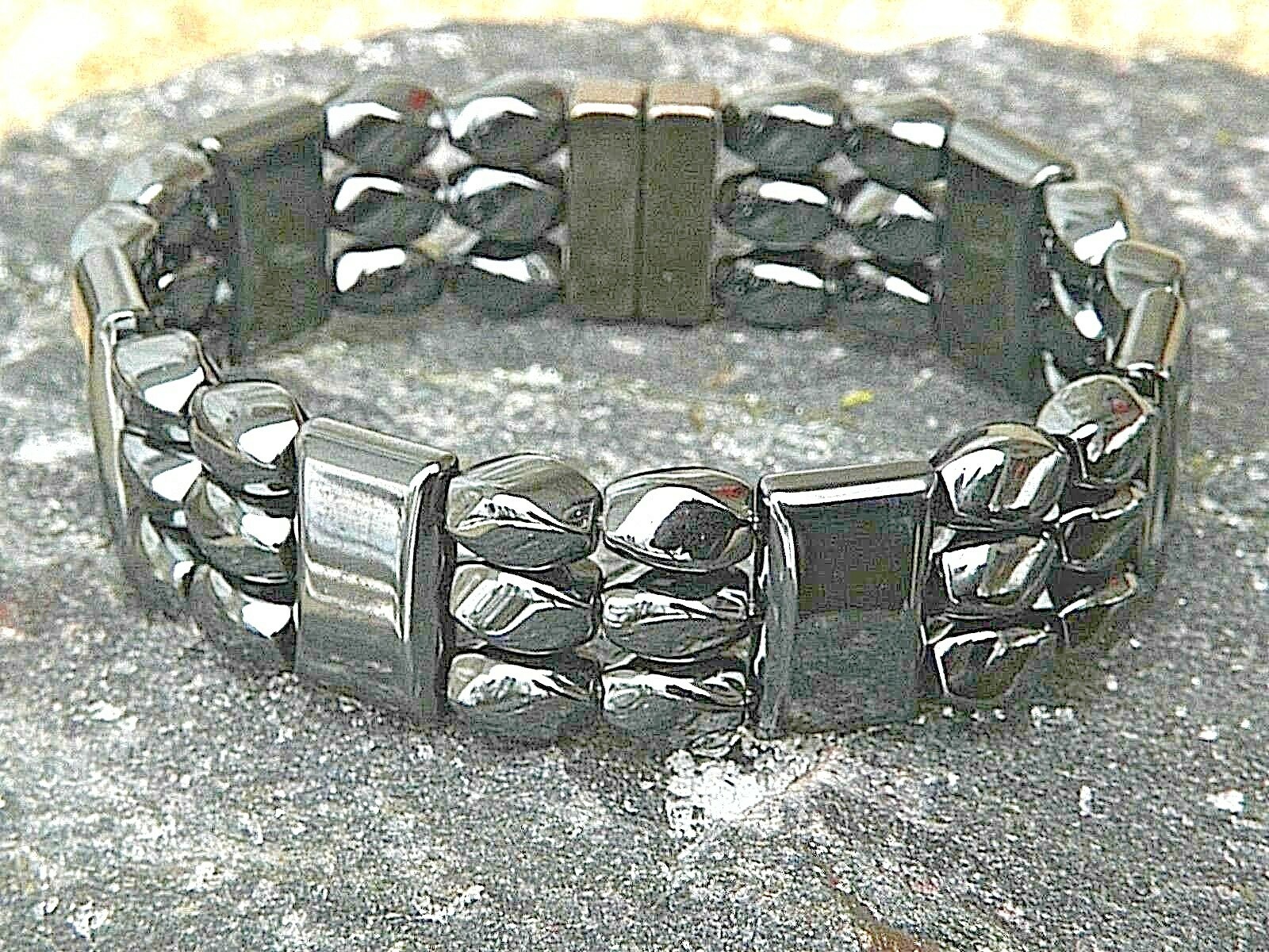 Men’s Women’s Magnetic Bracelet Anklet Necklace 3 Row