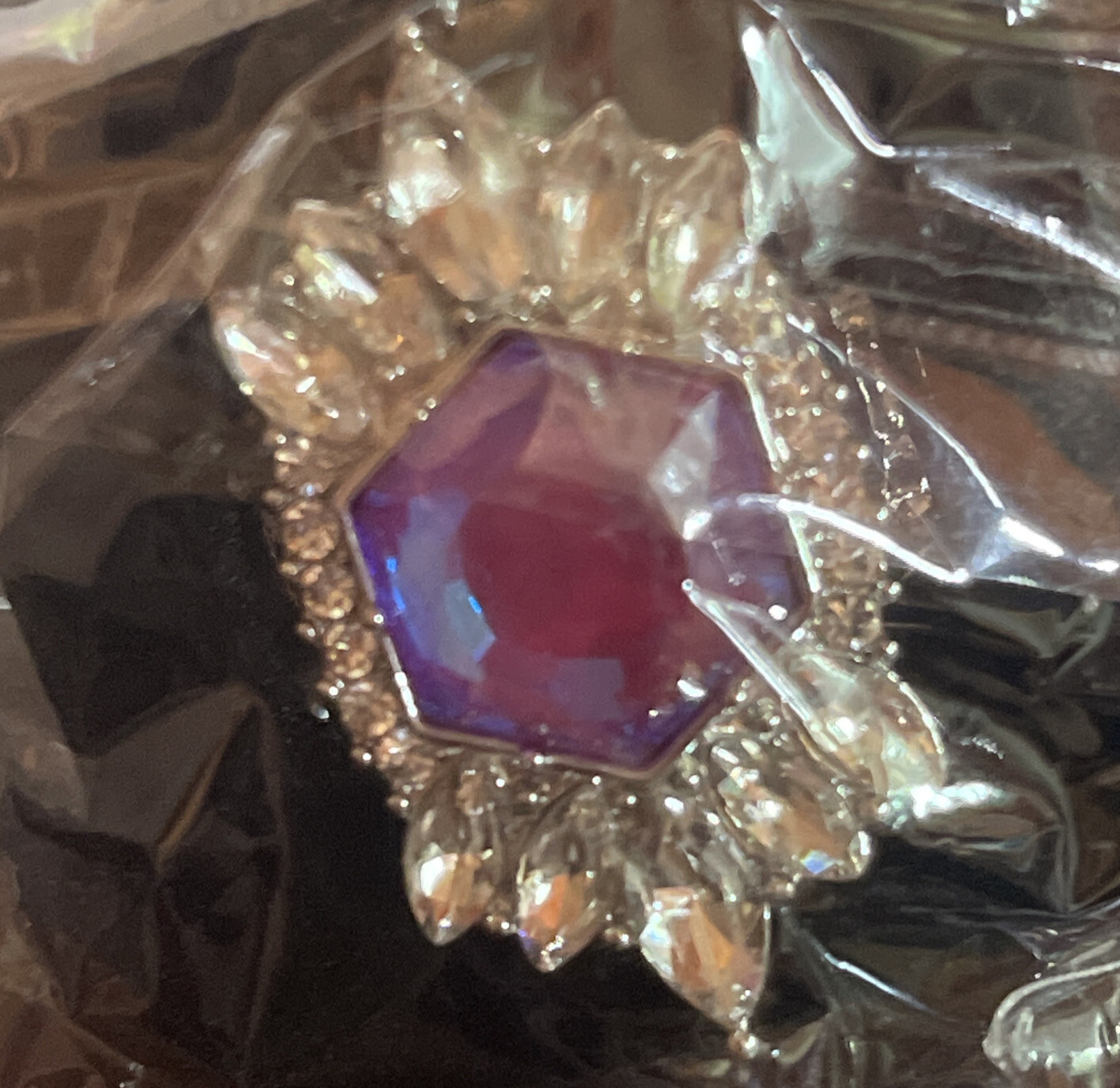 Paparazzi ~ Divine Intervention PINK OIL SPILL🌈Ring💎Convention Exclusive CUTE