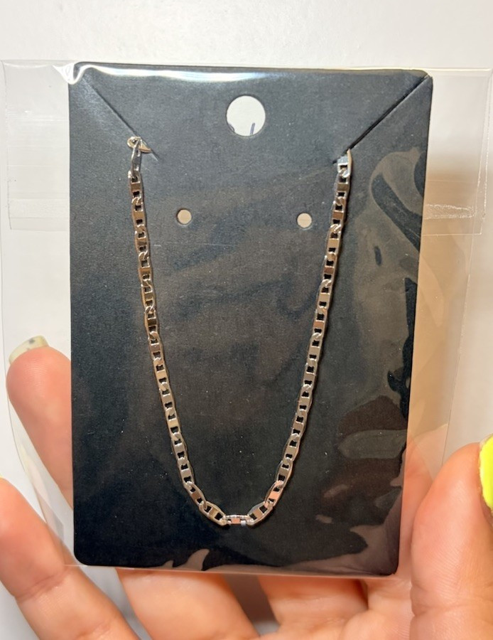 Valentino Chain white gold (filled) “24inch / 2.5mm”